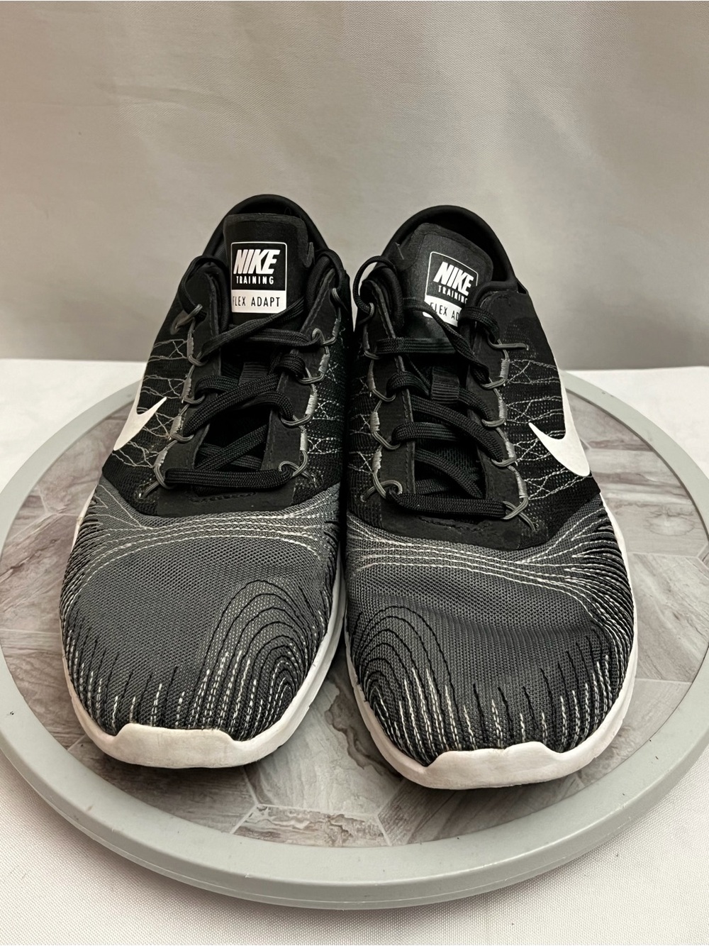 Nike Flex Adapt TR Women’s Training Shoes Black White Size 9.5 831579-001